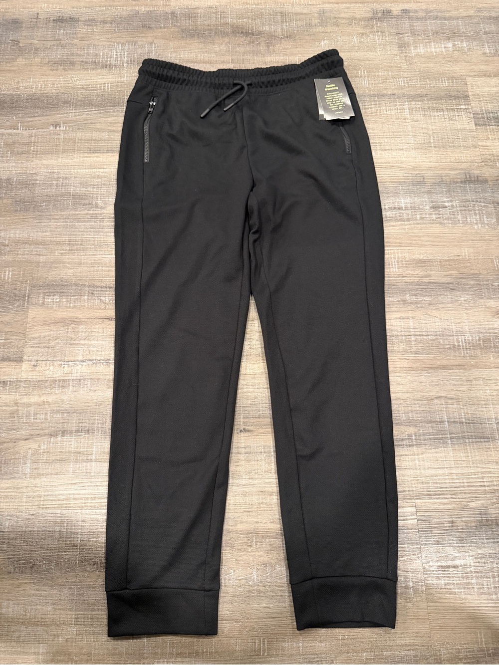 art class Black Jogger Sweatpants with Zipper Pockets